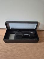 Kleine Hand Zaklamp met Doosje - Getest & Werkend, Ophalen of Verzenden, Gebruikt, Batterij