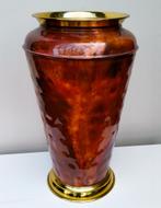 Bronzen & Koperen Vaas tga Paraplubak Paraplupot - 48x28CM, Ophalen of Verzenden, Koper