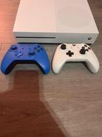 Xbox One S 1TB + 2 Controllers, Met 2 controllers, Xbox One S, Ophalen of Verzenden, Zo goed als nieuw