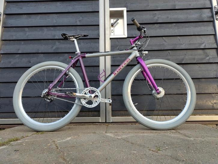 Sintesi Space Age cruiser, Fietsen en Brommers, Fietsen | Cruisers en Lowriders, Zo goed als nieuw, Cruiser, Aluminium, 47 tot 51 cm