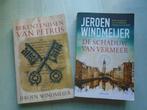 bekentenissen van petrus & de schaduw van vermeer, Boeken, Thrillers, Ophalen of Verzenden, Zo goed als nieuw, Jeroen Windmeijer