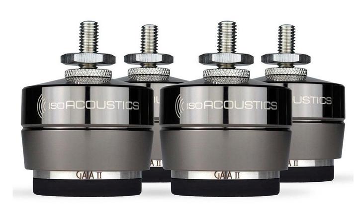Isoacoustics Gaia II Speaker Isolators 8 stuks, Audio, Tv en Foto, Luidsprekers, Zo goed als nieuw, Overige typen, 120 watt of meer