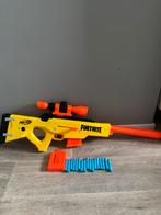 Nerf Fortnite BASR-L Bolt Action Blaster, Ophalen of Verzenden, Zo goed als nieuw