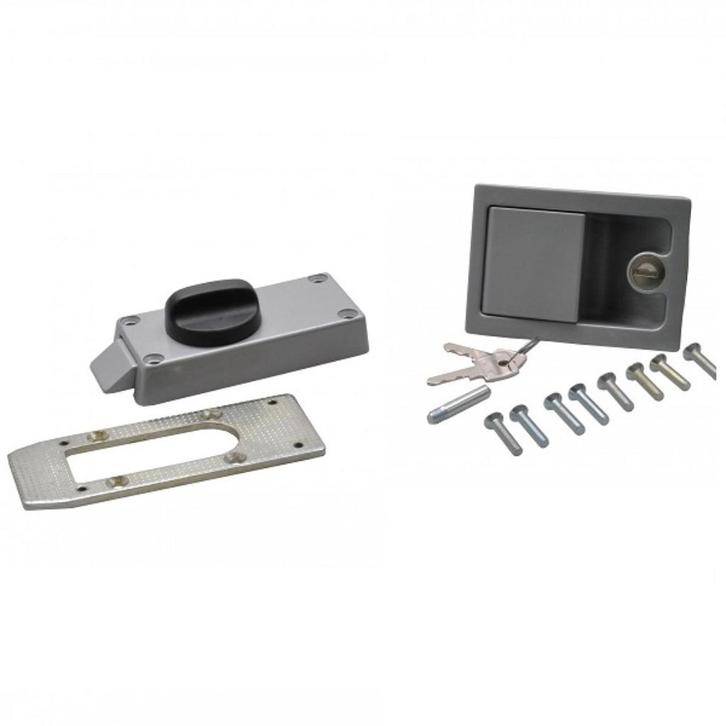 Deurslot / caravanslot compleet PREMIUM met greep, Caravans en Kamperen, Caravan accessoires, Nieuw, Ophalen of Verzenden