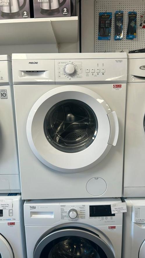 Proline wasmachine 6kg 1200 toeren incl Garantie&Bezorgen, Witgoed en Apparatuur, Wasmachines, Zo goed als nieuw, 6 tot 8 kg, 85 tot 90 cm