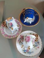 Zeldzame Bavaria Prachtige Goud Gedecoreer Kop en Schotels., Verzenden, Nieuw