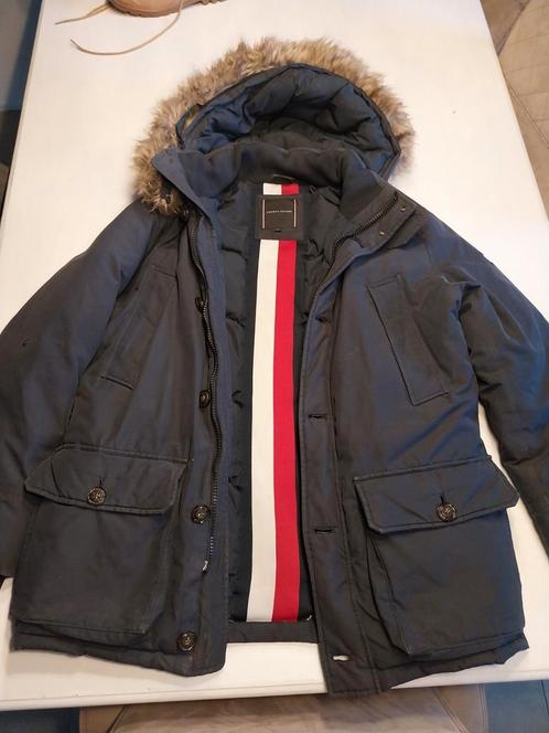 Tommy Hilfinger, Kleding | Heren, Jassen | Winter, Gedragen, Blauw, Ophalen of Verzenden