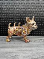 steampunk bulldog 22hoog 28breed 13diep/Nieuw!, Verzamelen, Beelden en Beeldjes, Ophalen of Verzenden, Nieuw