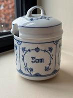 Vintage jampot, pot Jäger Eisenberg Saksisch Blauw, Antiek en Kunst, Ophalen of Verzenden