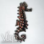 Vintage, retro, geglazuurd, keramieken zeepaard, zeepaardje, Ophalen of Verzenden, Huis en Inrichting