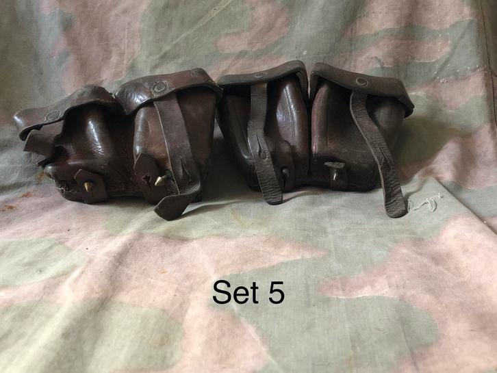 Duitse Mannlicher patroontassen (5), Verzamelen, Militaria | Algemeen, Landmacht, Embleem of Badge, Duitsland, Ophalen of Verzenden