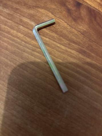 Inbussleutel - Gebruikt beschikbaar voor biedingen