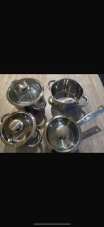 Sola pannen, Ophalen, Gebruikt, Rvs, Pannenset