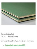 2 spaanplaten, Doe-het-zelf en Verbouw, Platen en Panelen, Ophalen, Nieuw