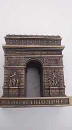 Brons beeldje Arc de Triomphe Parijs, Ophalen of Verzenden, Zo goed als nieuw, Overige typen