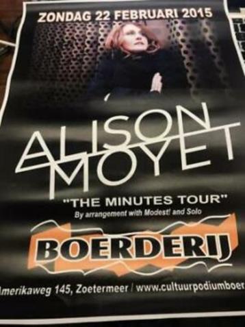 Alison Moyet zeldzame Boerderij poster met handtekening beschikbaar voor biedingen