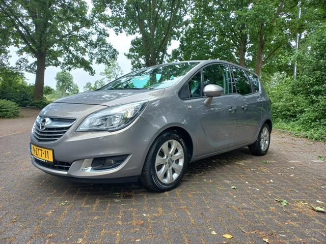 Opel Meriva 1.4 Turbo Cosmo airco cruis elk ramen trekhaak, Auto's, Opel, Bedrijf, Te koop, Meriva, ABS, Airbags, Airconditioning