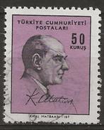 Turkije, Postzegels en Munten, Ophalen of Verzenden, Overige landen, Gestempeld