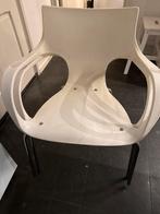 Set van 2 witte stoelen, Ophalen, Kunststof, Gebruikt, Twee