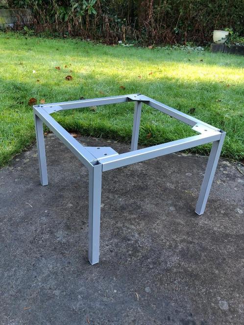 tafelframe, Huis en Inrichting, Tafelonderdelen, Zo goed als nieuw, Tafelpoot, Minder dan 50 cm, Minder dan 50 cm, Vierkant, Metaal