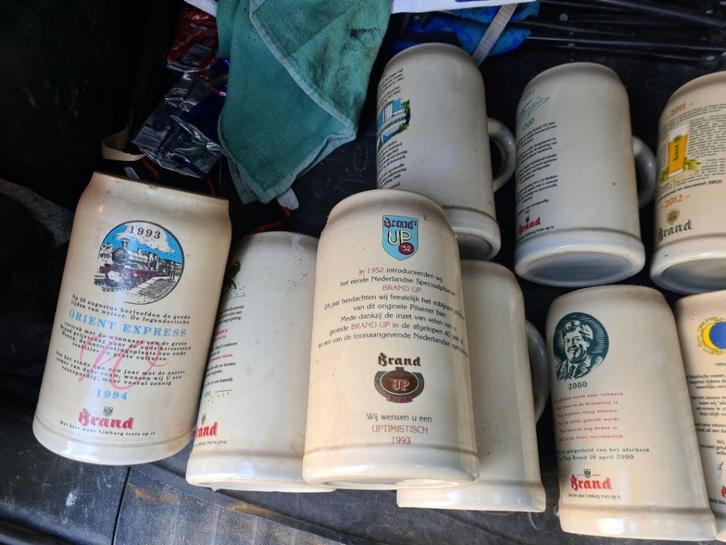 Brand Bierpullen, ieder jaar een exclusieve editie.Verzamel, Verzamelen, Biermerken, Nieuw, Pul(len), Brand, Ophalen of Verzenden