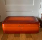 Emaille oude oranje broodtrommel, Antiek en Kunst, Antiek | Emaille, Ophalen of Verzenden