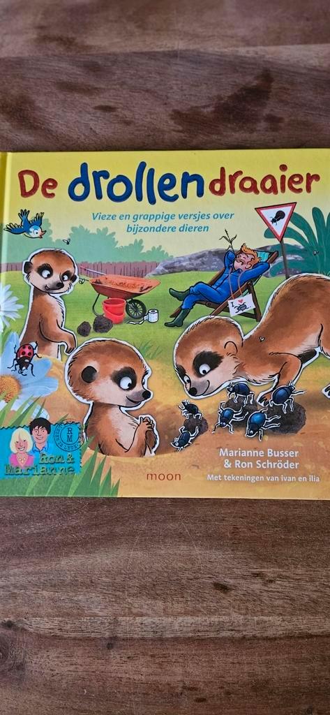 marianne busser De drollendraaier, Boeken, Kinderboeken | Baby's en Peuters, Zo goed als nieuw, Ophalen of Verzenden