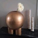 Grote zware nieuw antique brass messing  vaas Colmore, Huis en Inrichting, Nieuw, Ophalen of Verzenden, X, Minder dan 50 cm