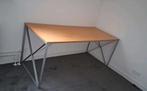 Bureau met ijzeren X poten - 180x74x74 cm, Ophalen