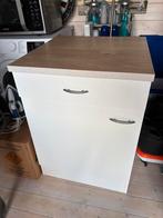 Handig kastje met lade en plank - 60x60x85 cm, Ophalen of Verzenden, Zo goed als nieuw