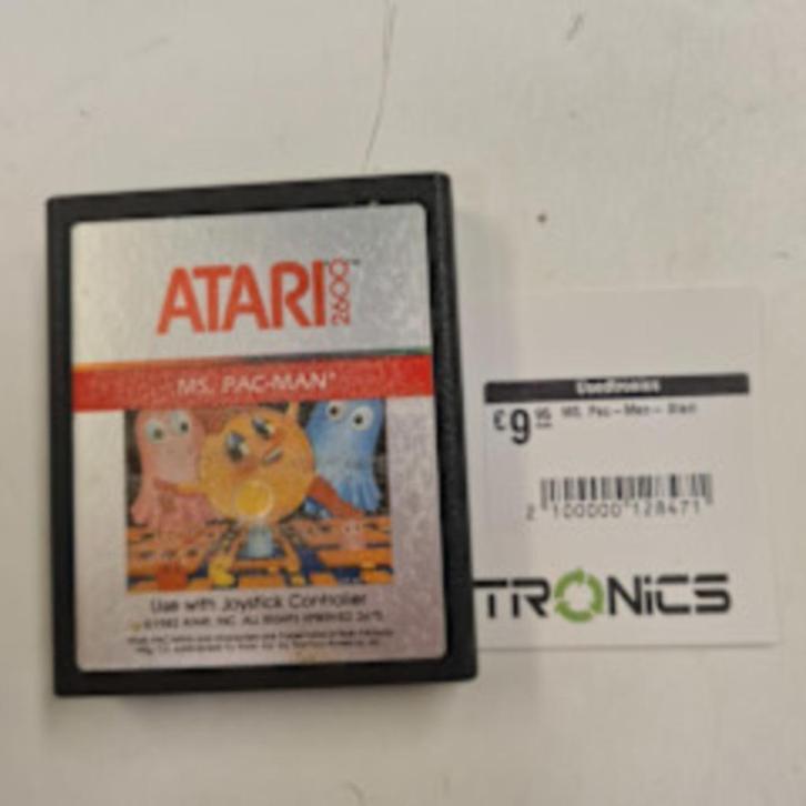MS. Pac - Man - Atari, Spelcomputers en Games, Games | Atari, Gebruikt, Overige modellen, Avontuur en Actie, 1 speler, Vanaf 3 jaar