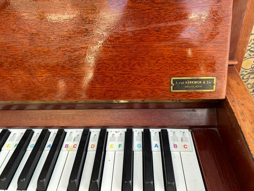 Piano, Ophalen, Gebruikt, Bruin, Piano