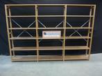 Nette Bruynzeel houten stelling / legbordstelling 303x30x208, Ophalen of Verzenden, Gebruikt