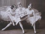 Antieke Ballet Kaart - Before the Dancing Lesson, Verzenden, Voor 1920, Ongelopen, Overige thema's
