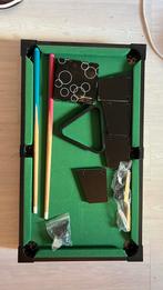 Mini pooltafel, Sport en Fitness, Biljarten en Poolen, Verzenden, Zo goed als nieuw, Pooltafel