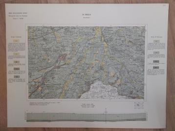 144 / Geologische kaart uit 1933 Breda kwartblad I beschikbaar voor biedingen