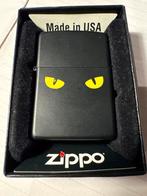 Zippo Aansteker - Kat Ogen Design, Ophalen of Verzenden, Zo goed als nieuw, Aansteker