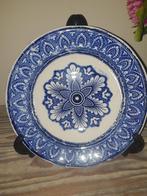 Antiek Regout Maastricht soep Bord - Blauw Decor, Antiek en Kunst, Ophalen of Verzenden