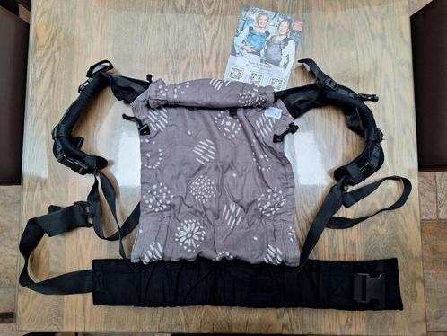 Pure Baby Love click&go happiness grey draagzak, Kinderen en Baby's, Babydragers en Draagdoeken, Zo goed als nieuw, Draagzak, Buik of Rug