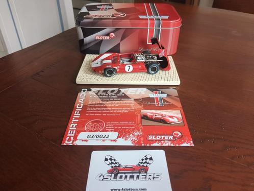 Slotcar 1/32 Sloter Lola T70 Spyder Surtees, Kinderen en Baby's, Speelgoed | Racebanen, Nieuw, Elektrisch, Overige merken, Verzenden