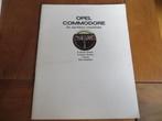 Folder Opel Commodore, Commodore Coupe, Commodore GS 1967, Opel, Zo goed als nieuw, Opel, Ophalen of Verzenden