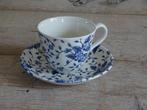Servies, Engels blauw, Grindley BOUQUET, z.g.a.n., Antiek en Kunst, Ophalen of Verzenden