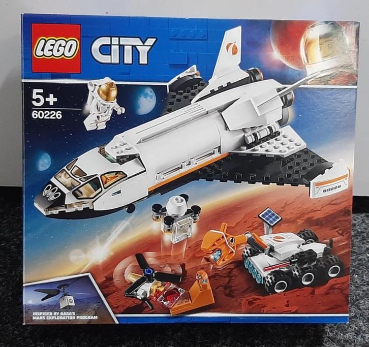 Lego 60226 - Mars onderzoeksshuttle, Kinderen en Baby's, Speelgoed | Duplo en Lego, Zo goed als nieuw, Lego, Complete set, Ophalen of Verzenden