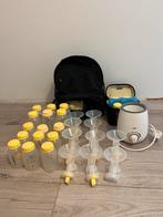 Medela Pump in Style met veel accessoires en flessenwarmer., Kinderen en Baby's, Babyvoeding en Toebehoren, Ophalen, Gebruikt