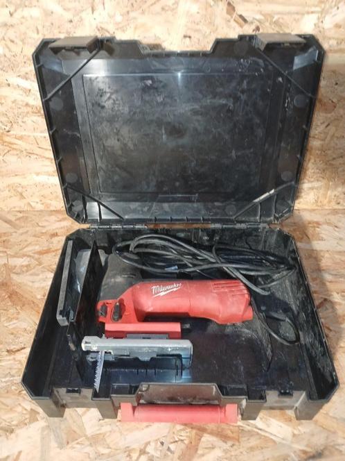 Milwaukee JS 120 X Decoupeerzaag in koffer, Doe-het-zelf en Verbouw, Gereedschap | Zaagmachines, Gebruikt, Decoupeerzaag, Minder dan 600 watt