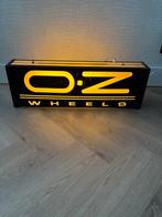 O.Z wheels lichtbak / lichtreclame,reclamelamp dubbelzijdig, Verzenden, Zo goed als nieuw, Lichtbak of (neon) lamp