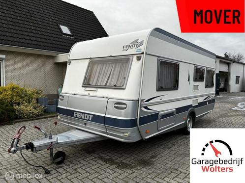 Fendt 150 495 platin grote luifel mover autom. fietsedrager, Caravans en Kamperen, Caravans, Bedrijf, tot en met 4, 1000 - 1250 kg