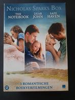 Nicholas Sparks Box - The Notebook, Dear John, Safe Haven, Vanaf 12 jaar, Ophalen of Verzenden, Zo goed als nieuw, Boxset