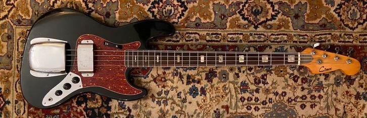Jazzbass 1977 Cimar (Ibanez) made in Japan, Muziek en Instrumenten, Snaarinstrumenten | Gitaren | Bas, Gebruikt, Ophalen