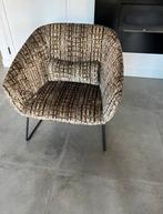 Goossens fauteuil Cella krokodillenprint, Huis en Inrichting, Fauteuils, Minder dan 75 cm, Ophalen of Verzenden, Zo goed als nieuw